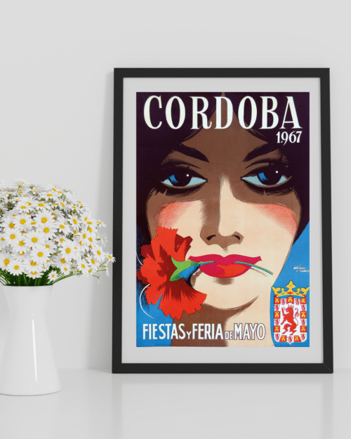 Tirage Albuminé Vintage Cordoba Espana - Feria De Toros Bravos - Circa 1890 - 23,5x28,5 Cm